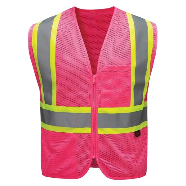 Gss Safety GSS Enhanced Visibility Multi-Color Vst - 3139-LG/XL