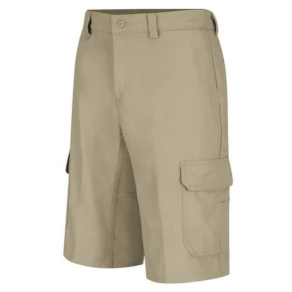 Dickies Men's Functional Cargo Work Shorts, Tan, 40% Polyester, 60% Cotton - WP90KH 40 12