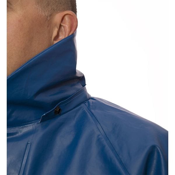 Tingley FR Jacket, 14 cal/sq cm, XL, 11.3 oz/sq yd Nomex(R), Snaps Closure - J44241