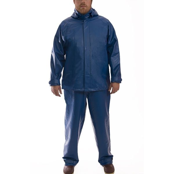 Tingley FR Jacket, 14 cal/sq cm, XL, 11.3 oz/sq yd Nomex(R), Snaps Closure - J44241