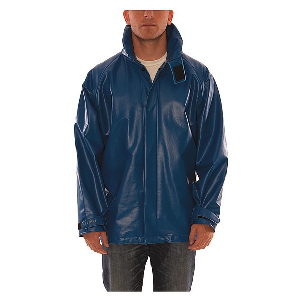 Tingley FR Jacket, 14 cal/sq cm, XL, 11.3 oz/sq yd Nomex(R), Snaps Closure - J44241