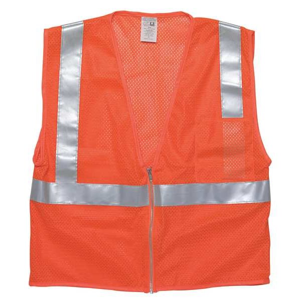 Kishigo XL Class 2 High Visibility Vest, Orange - 1090-XL