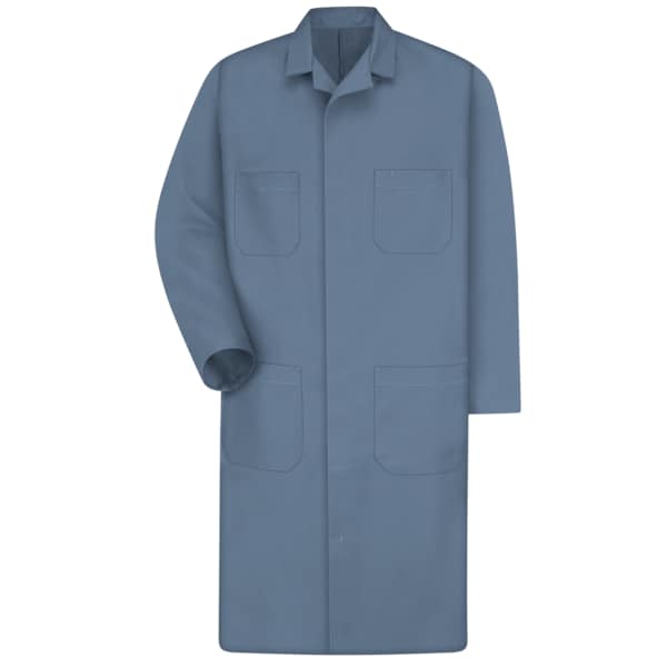 Red Kap Mens Post Blu Shop Coat 65/35 Twill - KT30PB RG 40