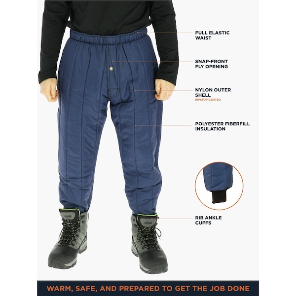 Refrigiwear Cooler Wear Trousers Navy Med - 0526RNAVMED