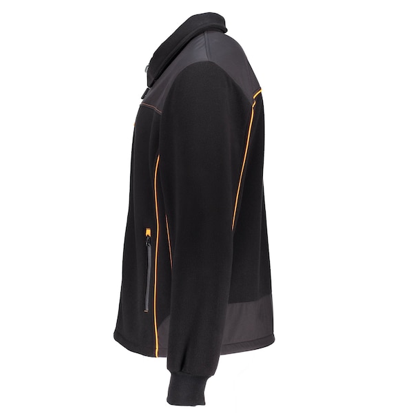 Refrigiwear Polarforce Hybrid Fleece Jacket Black 3XL - 9740RBLK3XL