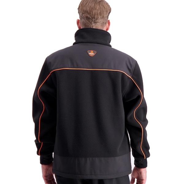 Refrigiwear Polarforce Hybrid Fleece Jacket Black 3XL - 9740RBLK3XL