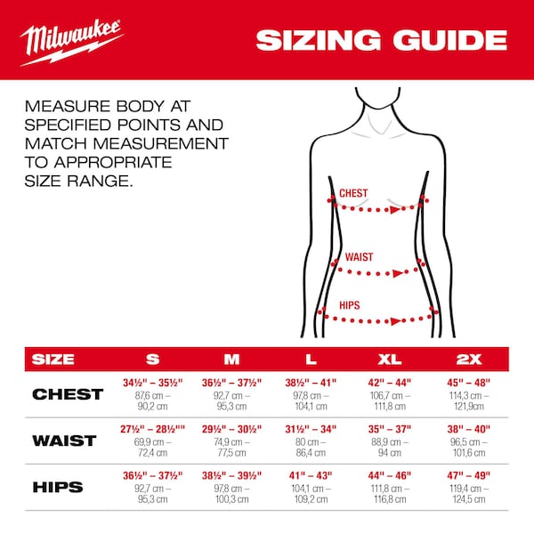 Milwaukee Tool M12 Women's Heated Jacket, Black, Heats 3 to 12 hours, 2 Outside Pockets, L - F102B-21L