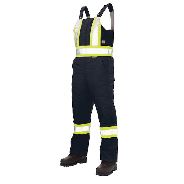 Tough Duck Insulated Safety Overall, Navy, L - S75711