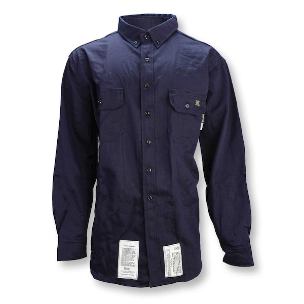 Neese Workwear 7 oz Indura FR Shirt-NV-M - VI7SHNV-M