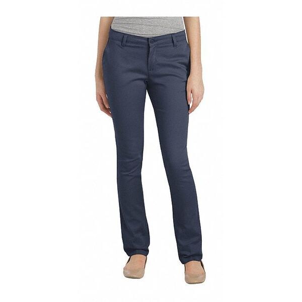 Dickies Women's Women's Pants, 1, Navy, 98% Cotton/2% Spandex - KP7718DN-1