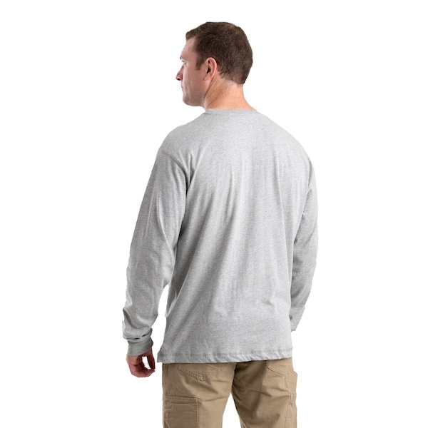 Berne T Shirt, 88% cotton 12% polyester jersey, Grey - BSM40