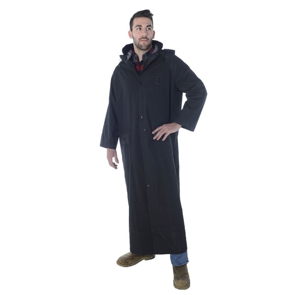 Cordova Raincoat, Renegade, 2-Piece, Black, 60 in, XL - RC35B60XL