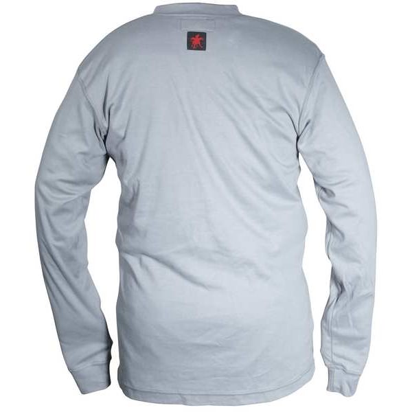 Mcr Safety Men's FR Long Sleeve Shirt, 9.6 cal/sq cm, L, Max Comfort(TM) - H1GL