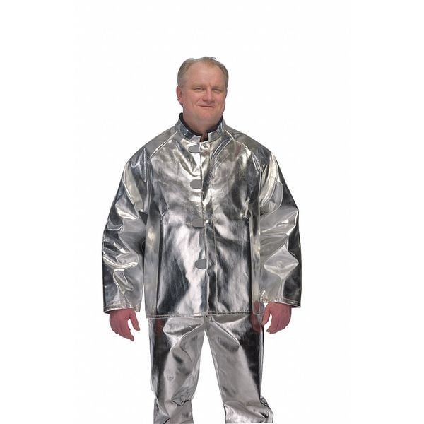 Karewear Aluminized Jacket, 2XL, 15 oz Rayon - 714ARCN2XL