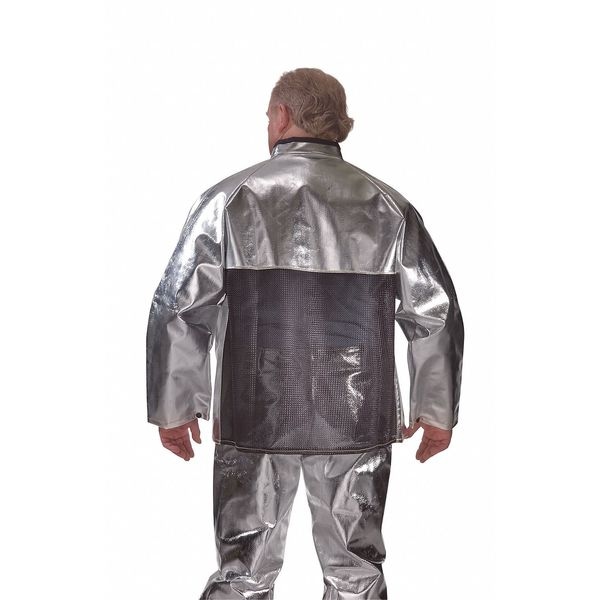 Karewear Aluminized Jacket, 2XL, 15 oz Rayon - 714ARCN2XL