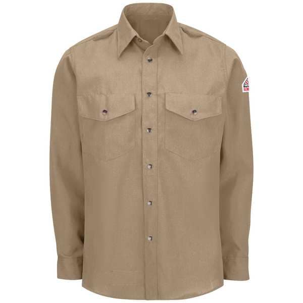 Bulwark Men's Flame-Resistant Shirt, 4.4 cal/sq cm, XL, Nomex(R) - SNS2TN RG XL