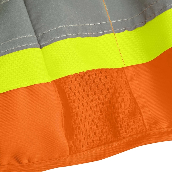 Pioneer Woven 150D Surveyor Vest, Orange, 2XL - V1010151U-2XL