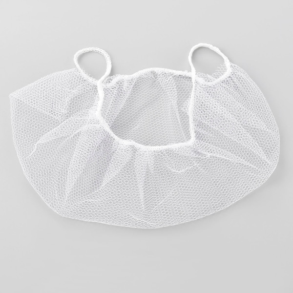 Global Industrial Beard Net, Polypropylene, White, 21" - 708195