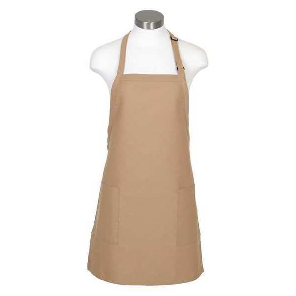 Fame (A Delta Plus Group Company) Bib Apron, F53, Khaki - 79050