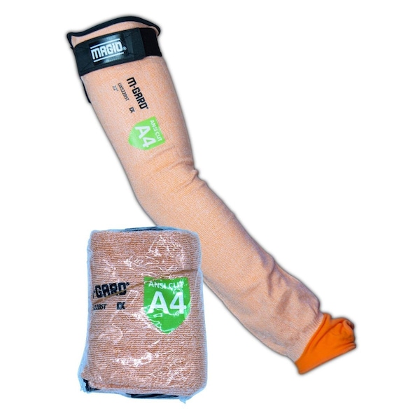 Magid MGARD DX Technology DXS Sleeve w Thumb Slot  Cut Level A4 ShrinkWrapped for Vending Use - SWDXS-22BSTPR