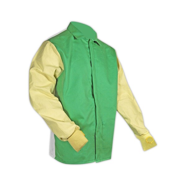 Magid 1837Grtw Fr Welding Jacket W/Ansi Cut Level 4 Sleeves And Fr Mesh Back - 1837GRTW-2XL
