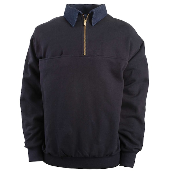 Game Workwear OG-Firefighter's Job Shirt, Navy, Size Large - 810
