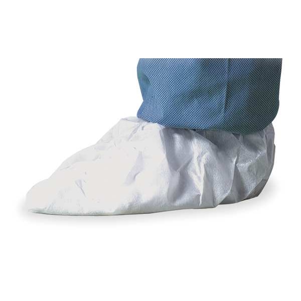 Dupont Cleanroom Shoe Covers, Tyvek(R) IsoClean(R), White, Slip Resistant Sole: Yes , M - IC451SWHMD01000B