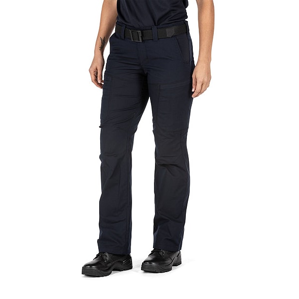 5.11 Women's Women's Apex Pant, 8, Navy, 67% Polytester/33% Cotton Flex-Tac Canvas - 64446-724-8-R