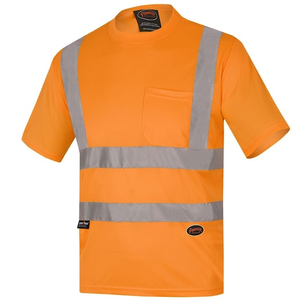 Pioneer Eye Shirt, Orange, Small, 2" Bird - V1054050U-S