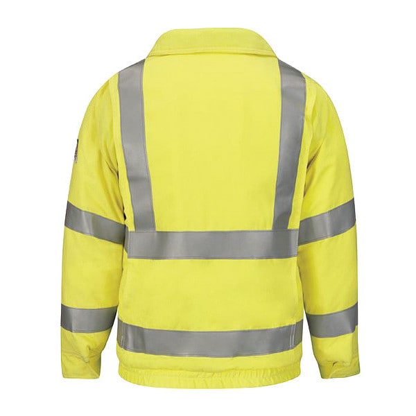 Bulwark FR Jacket, 31.2 cal/sq cm, L, 7 oz Modacrylic, Snaps, Zipper Closure - JMJ4HV LN L