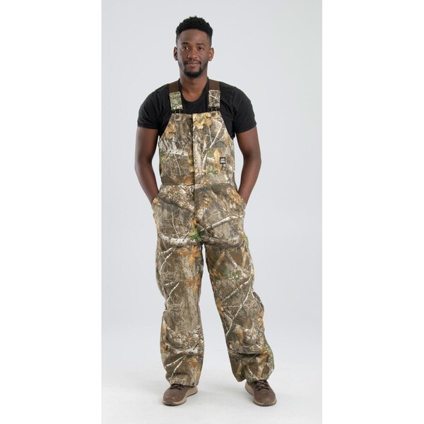 Berne Heritage Insulated Bib Overall, Realtree Edge - 4XL - B415EDGS600