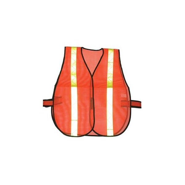 The Brush Man Reflective Safety Vest, Orange - SAFETY VESTORG
