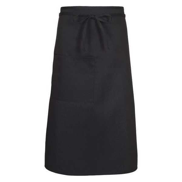 Fame (A Delta Plus Group Company) Bistro Apron, F24, Black - 18321