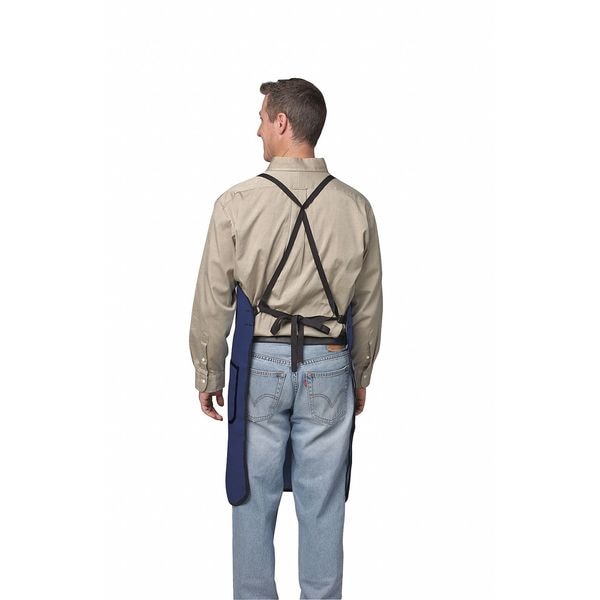 Karewear Bib Apron, Denim, 30"L, 24"W - 500D