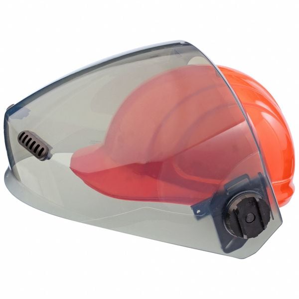 Salisbury Arc Flash Hood, 2 PPE CAT, 20 cal/sq cm, Polycarbonate Window, Clear - AS2000HAT-PP