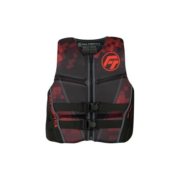 Full Throttle Vest-2Xl Red Rapid Dry, #142500-100-060-22 - 142500-100-060-22