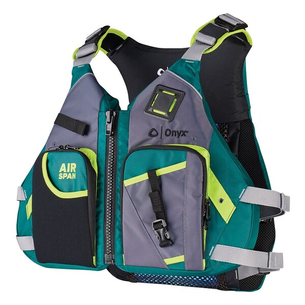 Onyx Outdoor Onyx Airspan Angler Life Jacket - XS/SM - Green - 123200-400-020-23