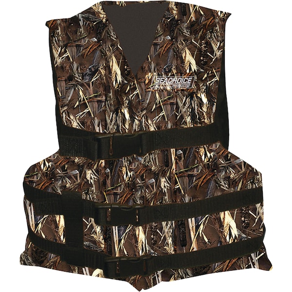 Seachoice Type III General Purpose Vest - Camouflage, Adult, 90 lbs. & Up - 86550