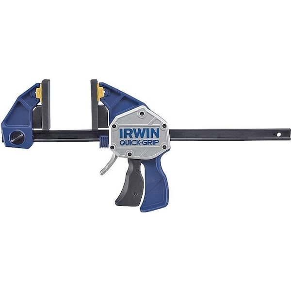 Irwin QUICKGRIP Bar ClampSpreader, 600 lb, 18 in Max Opening Size, 358 in D Throat - 1964713/2021418N