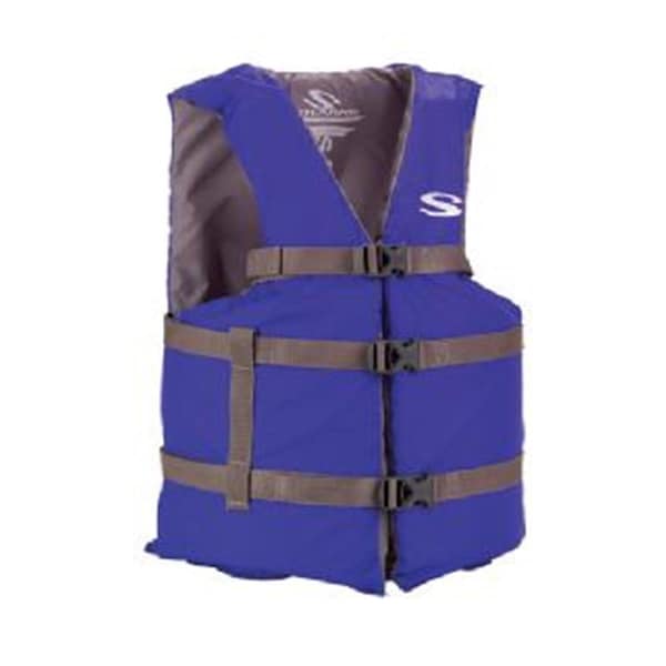 Superjock Adult Classic Life Vest - Oversized Blue - SU91517