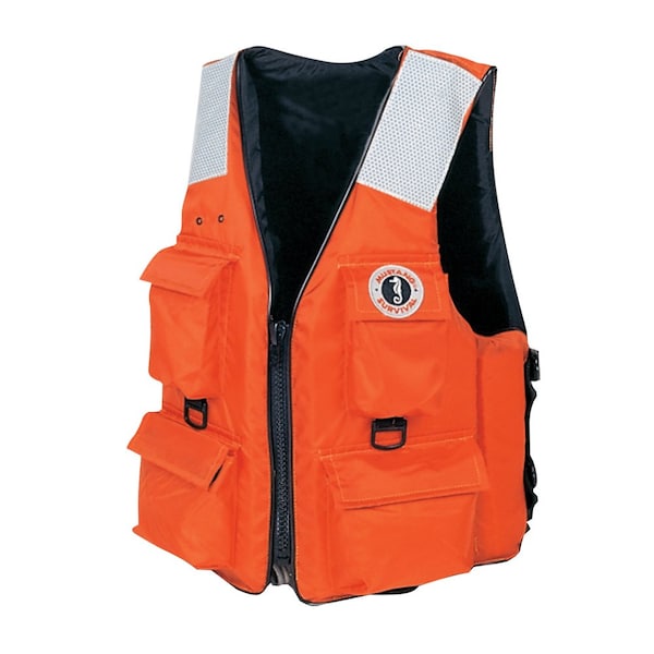 Mustang Survival Mustang 4-Pocket Flotation Vest - Orange - XXL - MV3128T2-2-XXL-216