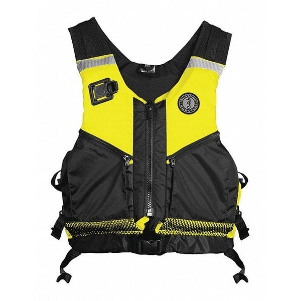 Mustang Survival Life Vest, USCG Type III, M/L Size, Nylon - MRV050WR-251-M/L-206