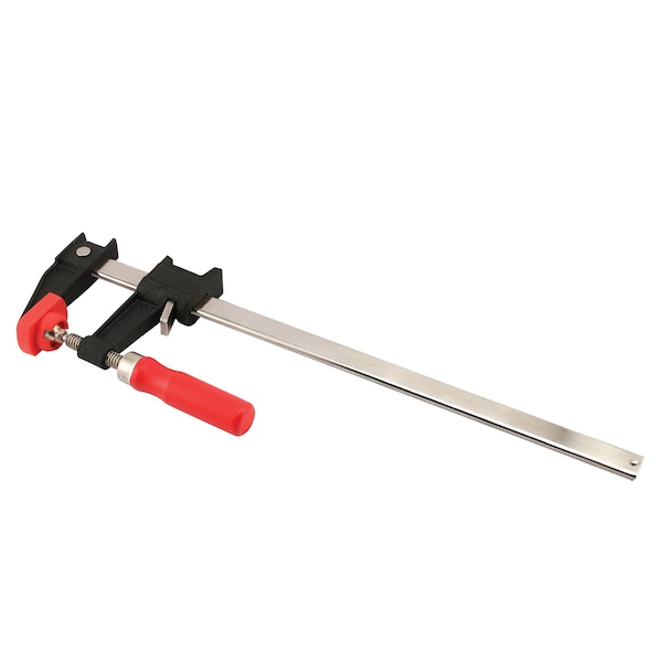 Prime-Line WORKPRO Steel Bar Clamp, 12-in., Steel Bar w/Diecast Jaws - W032028