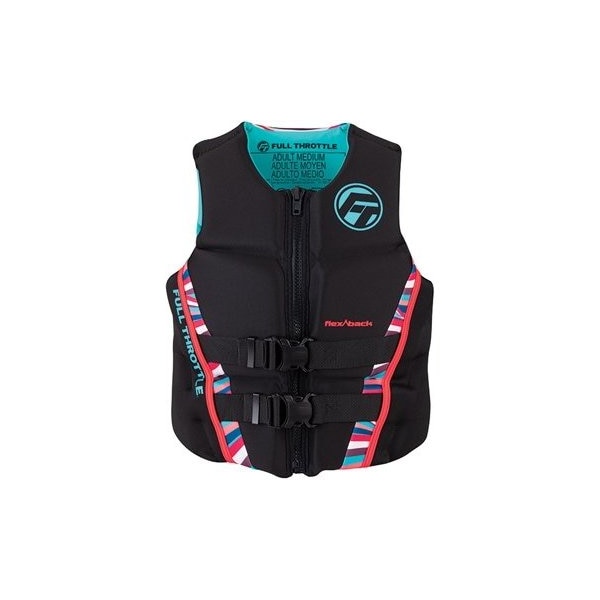 Full Throttle Vest-Lady Xs Pink Rpd Dry, #142500-105-810-22 - 142500-105-810-22