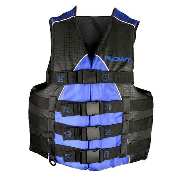 Flowt 40401-2-L-XL Extreme Sport Vest, Blue - Large & Extra Large - FL625555