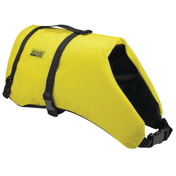 Seachoice Dog Life Vest - Yellow, XL, Over 90 lbs. - 86350