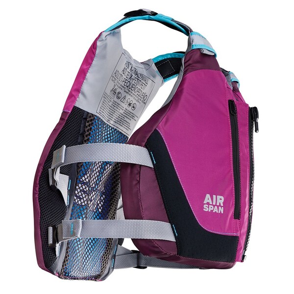 Onyx Outdoor Onyx Airspan Breeze Life Jacket - XL/2X - Purple - 123000-600-060-23