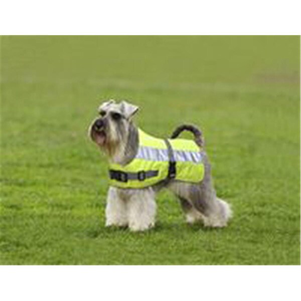 American Pet Diner Flectalon Dog Jacket HiViz 10 in - 100DFHV010