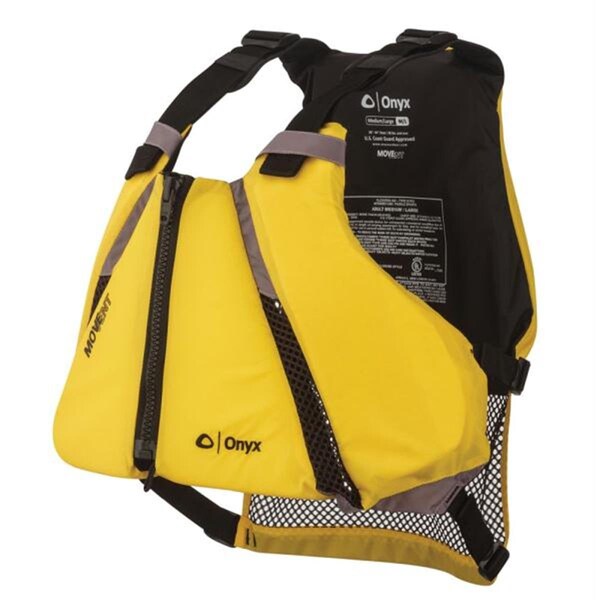 Onyx Outdoor Move Vent Curve Paddle Sports Life Vest - Medium - Large - ON82035