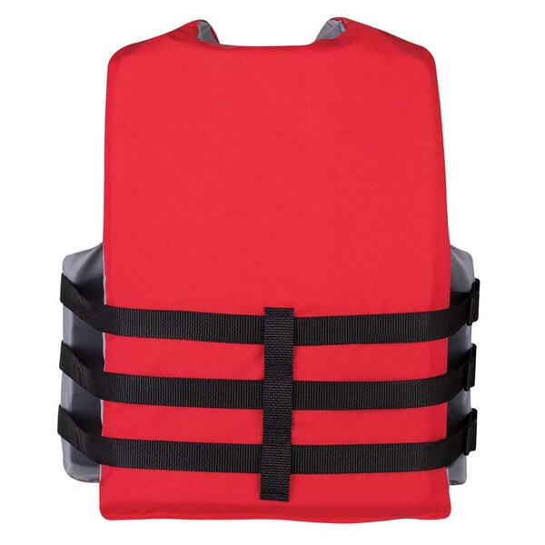 Full Throttle Adult Oversized Ski Life Jacket - Red - 112000-100-005-22